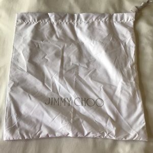 Authentic Jimmy Choo shoe small bag dust bag